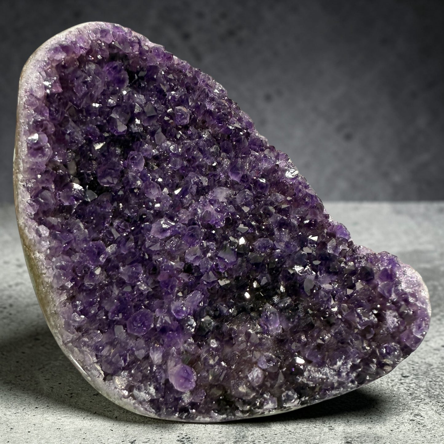 Amethyst Geode Polished from Uruguay (N490)