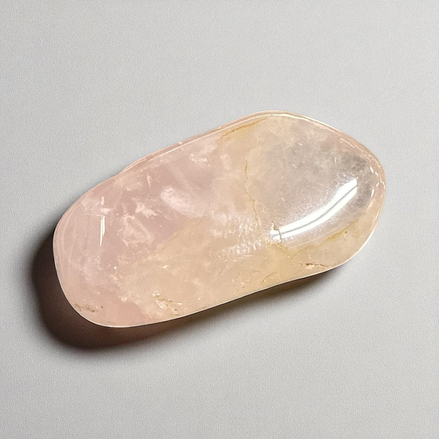 Genuine Rose quartz tumble Stones (5 pieces) free shipping