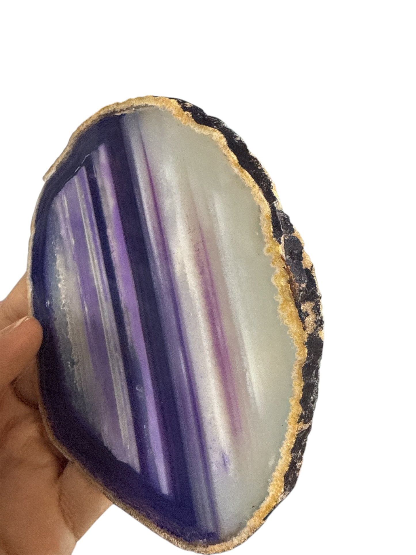 Genuine Agate Slice (Brazil) N400