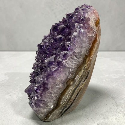 Amethyst Geode Polished from Uruguay (N492)