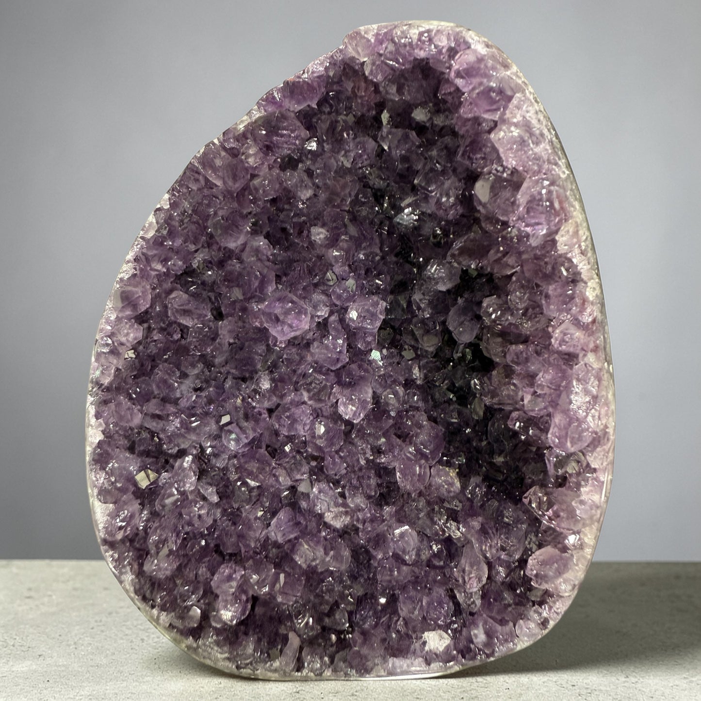 Amethyst Geode Polished from Uruguay (N488)
