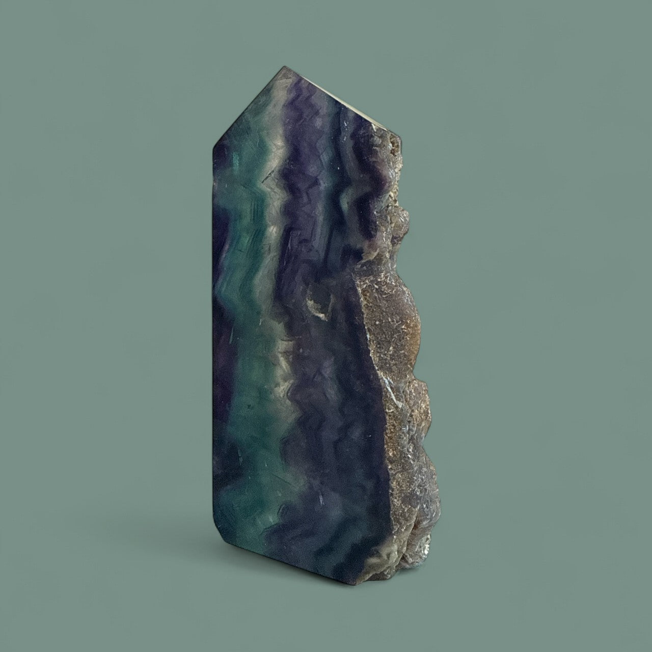 Purple and Green fluorite Tomb N404