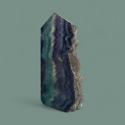 Purple and Green fluorite Tomb N404