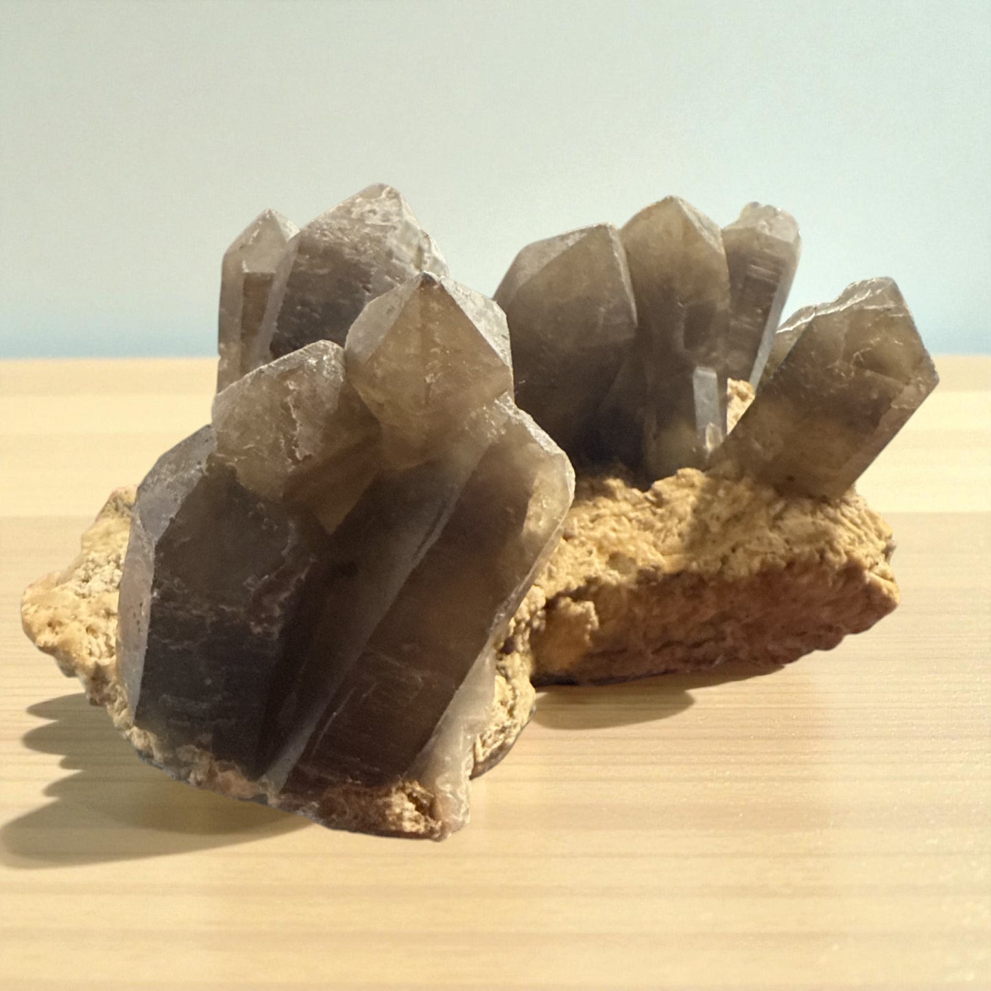 Smoky Quartz Clustered Specimen N459