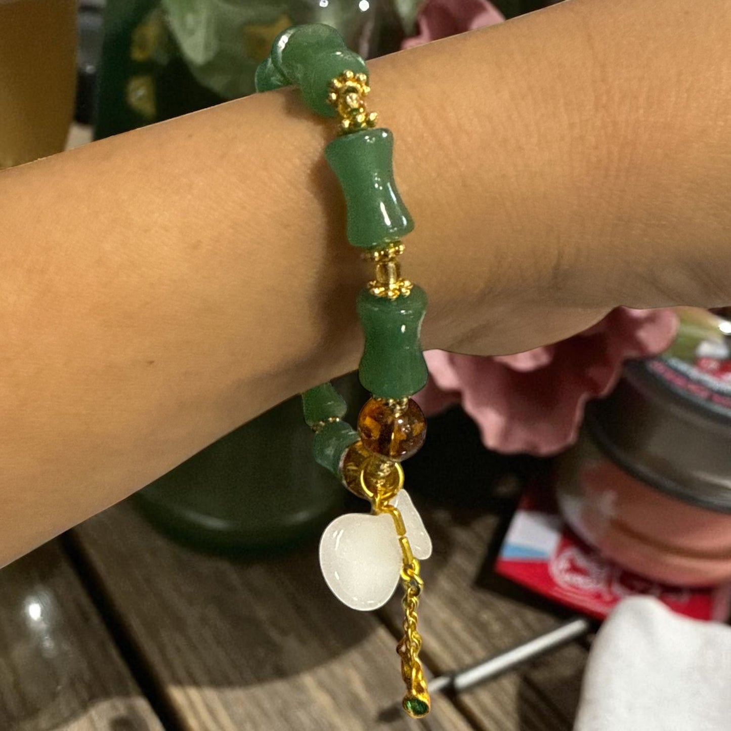 Aventurine Bracelet for financial abundance N440
