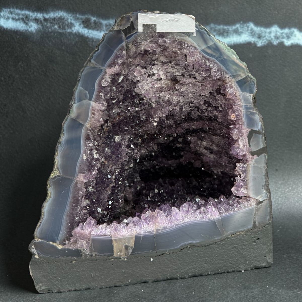 Amethyst Geode Polished from Brazil (Shipping included)  N508