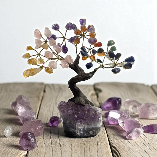 Seven Chakras Tree for meditation (12 Branches) N435