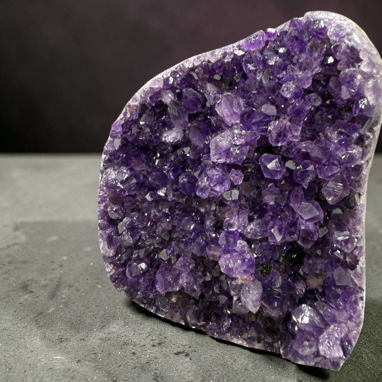 Amethyst Geode Polished from Uruguay (N498)
