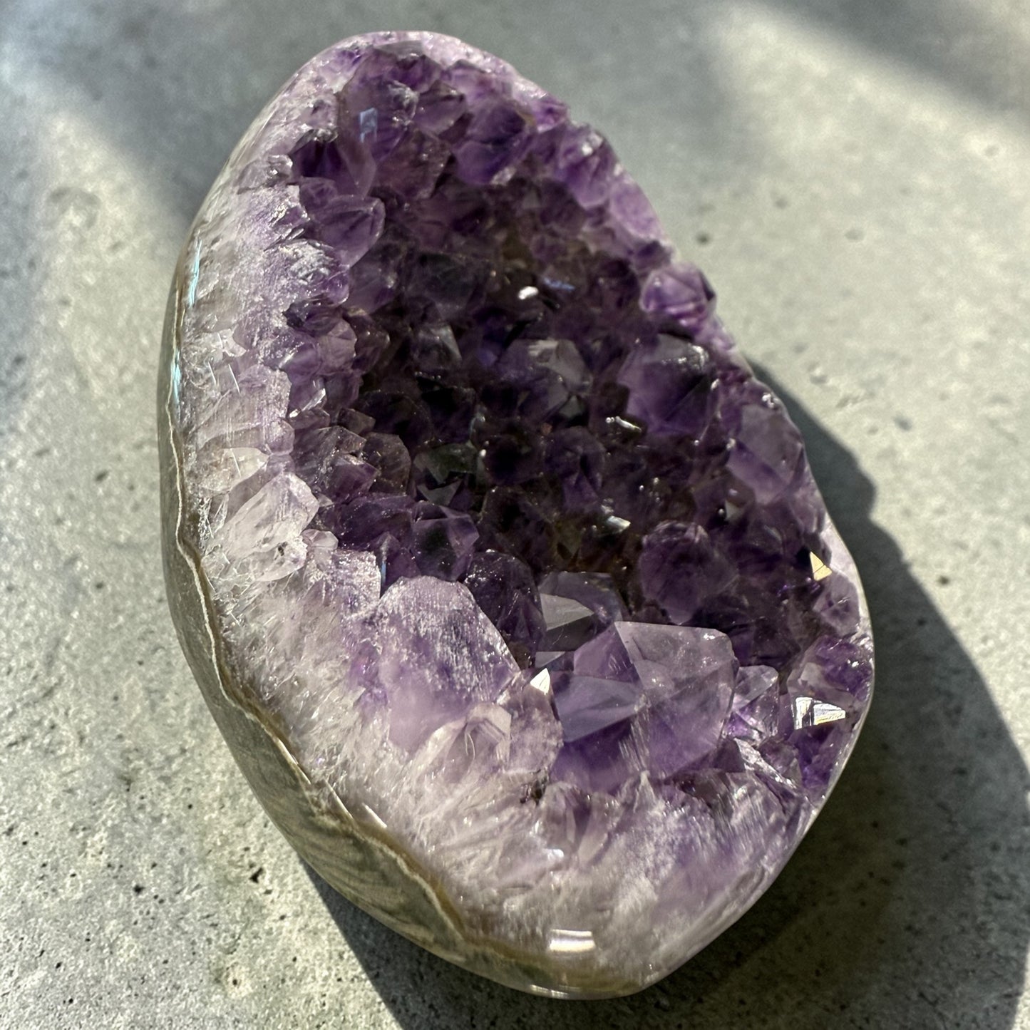 Amethyst Geode Polished N481
