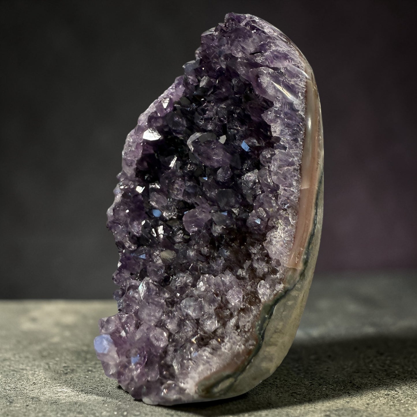 Amethyst Geode Polished N476