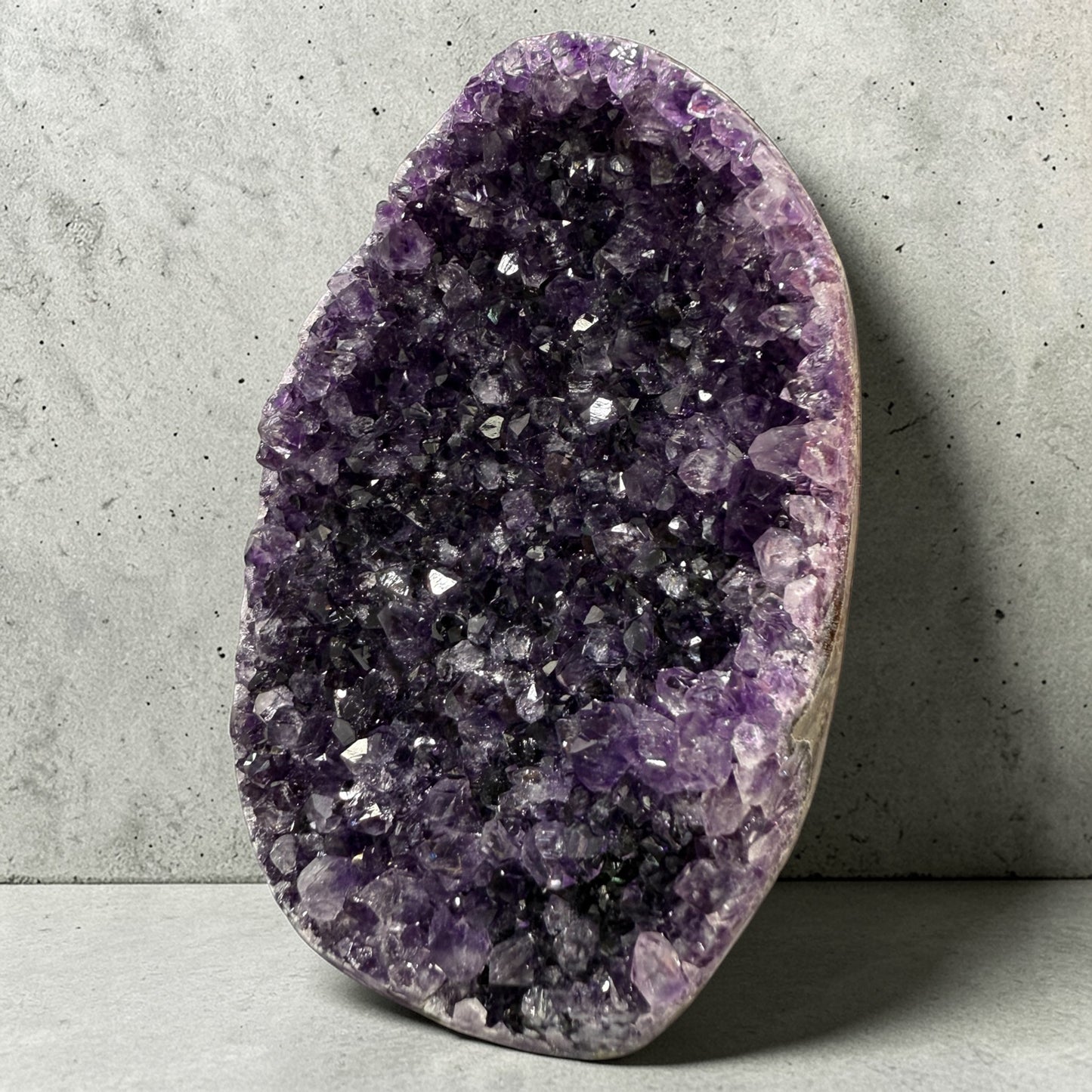Amethyst Geode Polished from Uruguay (N491)