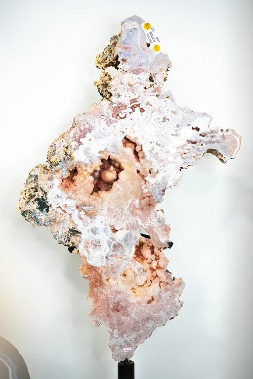 Pink Amethyst Specimen on Stand ( Free Shipping )