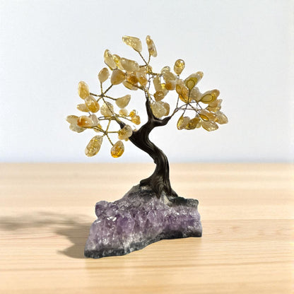 Heated Amethyst Tree for Wealth and Abundance (12 Branches) N436