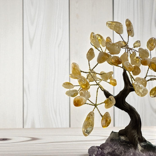 Heated Amethyst Tree for Wealth and Abundance (12 Branches) N436