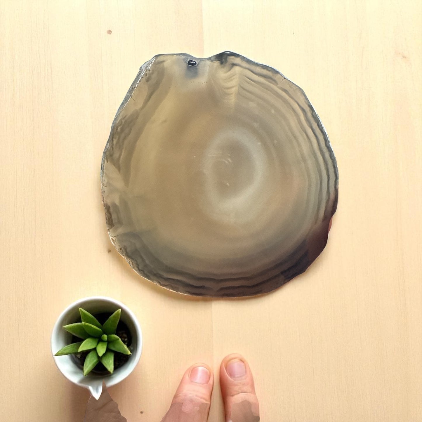Genuine Agate Slice (Brazil) N365
