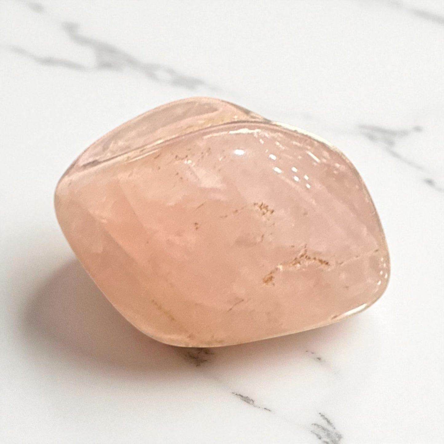 Genuine Rose quartz tumble Stones (5 pieces) free shipping