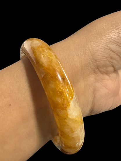 Yellow Healer Bangles 62.1 mm N395