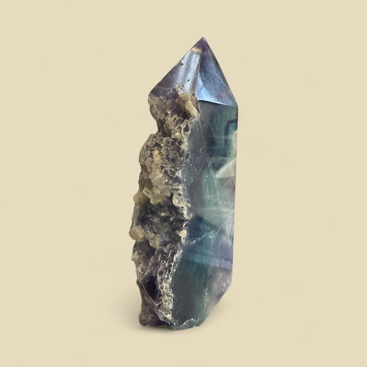 Purple and Green fluorite Tomb N406