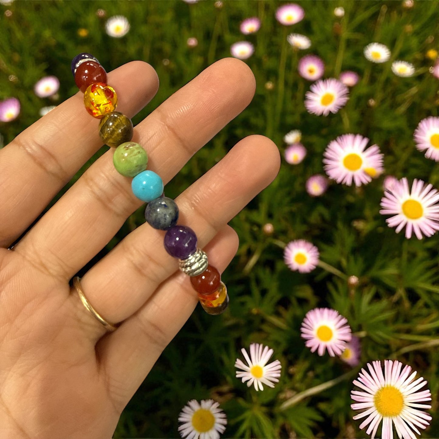 Genuine Seven Chakras Bracelet 8mm (Free shipping)