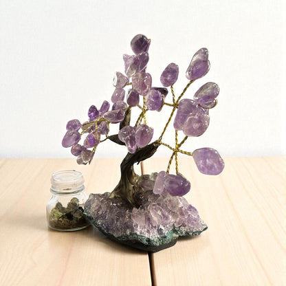 Amethyst Tree for peacefulness and prosperity (7 Branches) N430