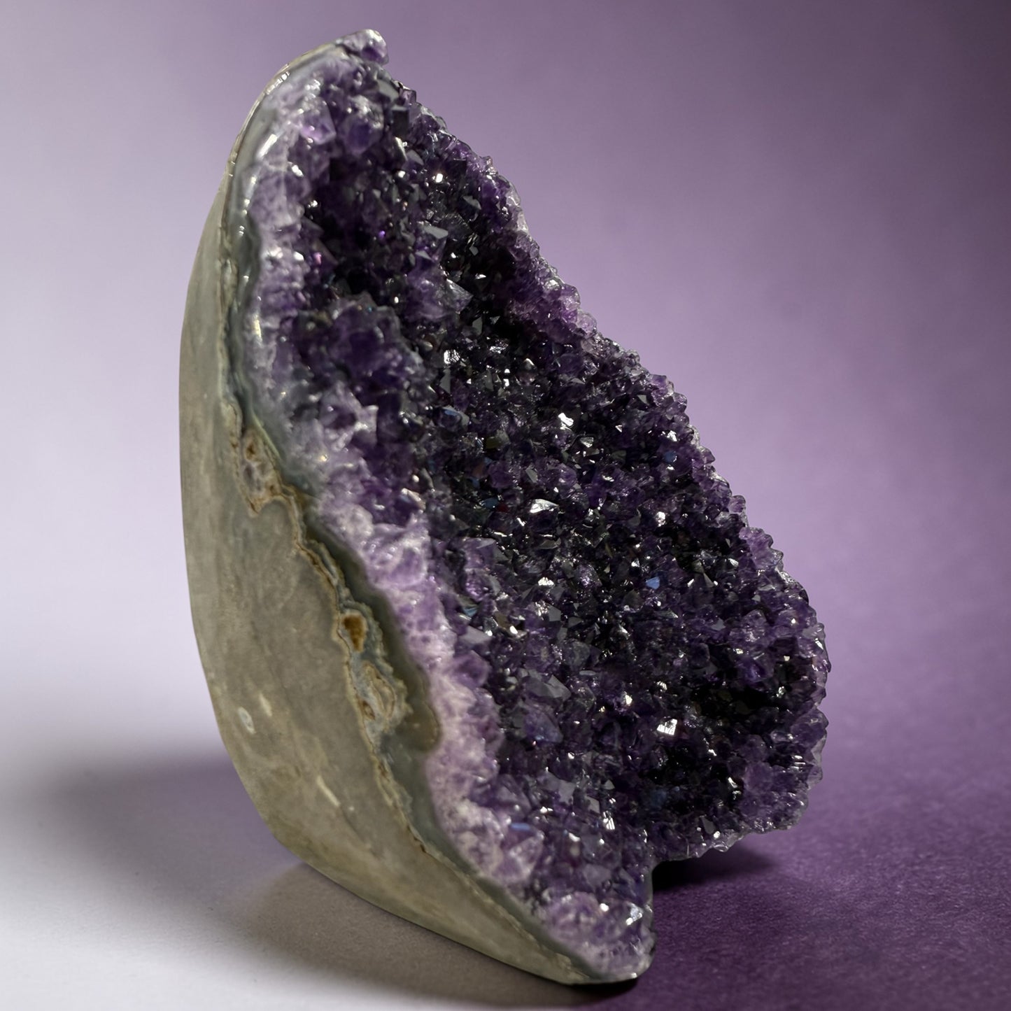 Amethyst Geode Polished N487