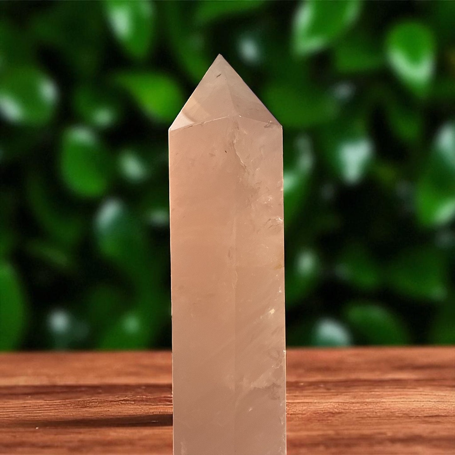 Genuine Rose quartz Tower 182 mm