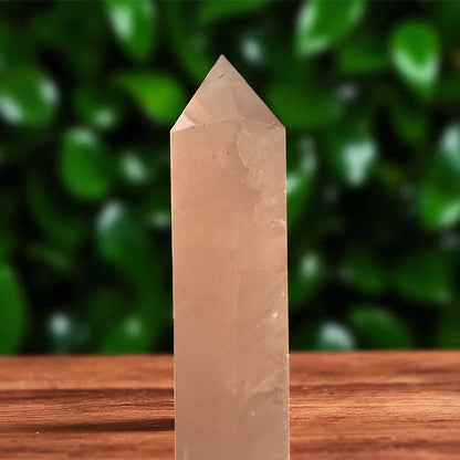 Genuine Rose quartz Tower 182 mm