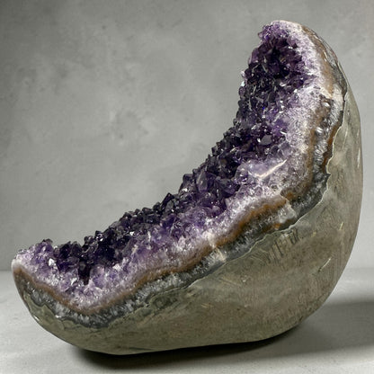 Amethyst Geode Polished from Uruguay (N490)