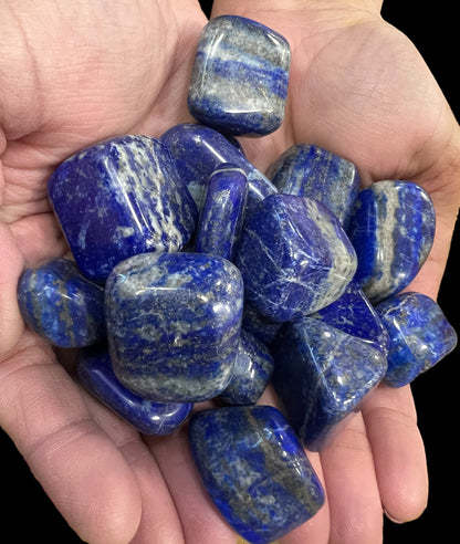Lapis Lazuli Tumbled Stones ( Free Shipping )