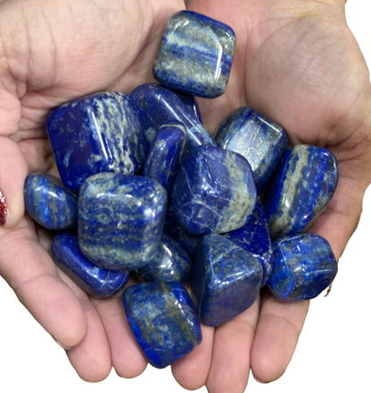 Lapis Lazuli Tumbled Stones ( Free Shipping )