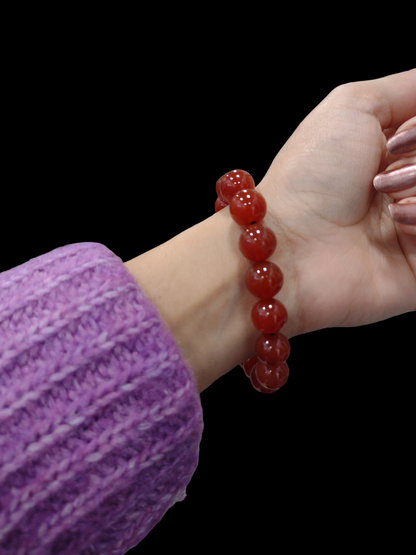 Carnelian Bracelet 12 mm( Free Shipping )