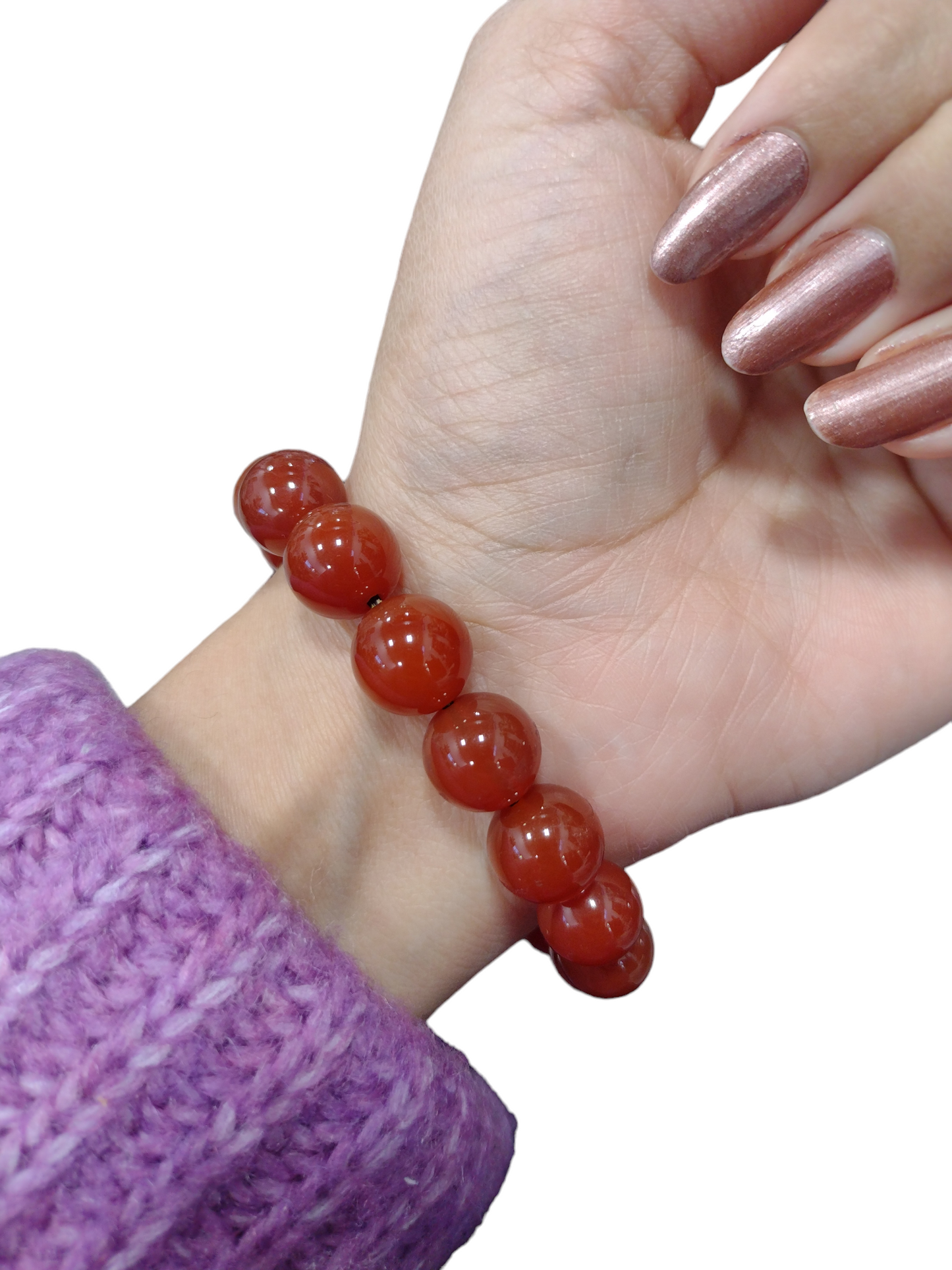 Carnelian Bracelet 12 mm( Free Shipping )
