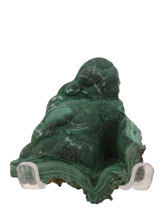 Velvet Malachite Natural Specimen N46 ( Free Shipping )