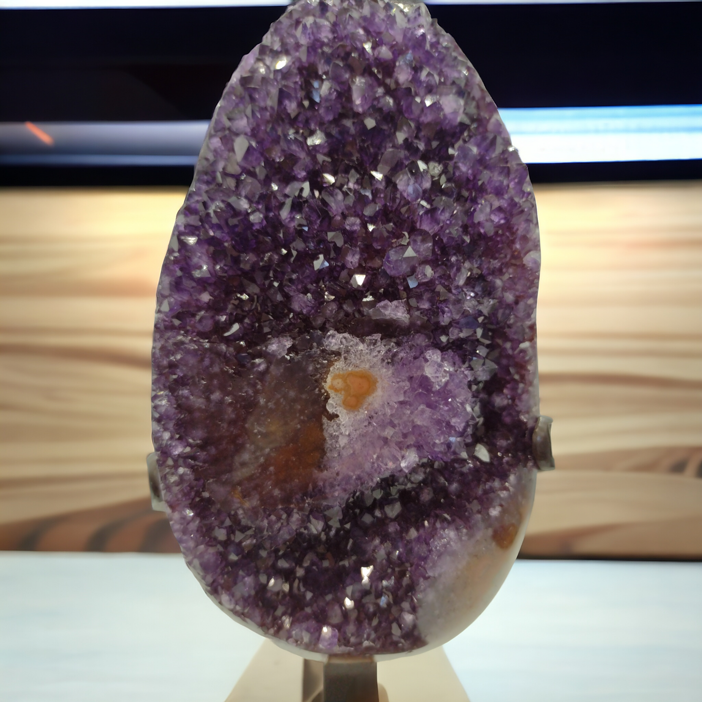 Amethyst Cluster Uruguay (High Grade Specimen) N106.( Free Shipping )