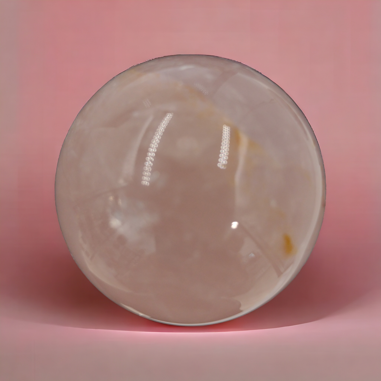 Rose Quartz Sphere Crystal N167.( Free Shipping )