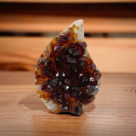 Citrine ( Heated Amethyst ) 