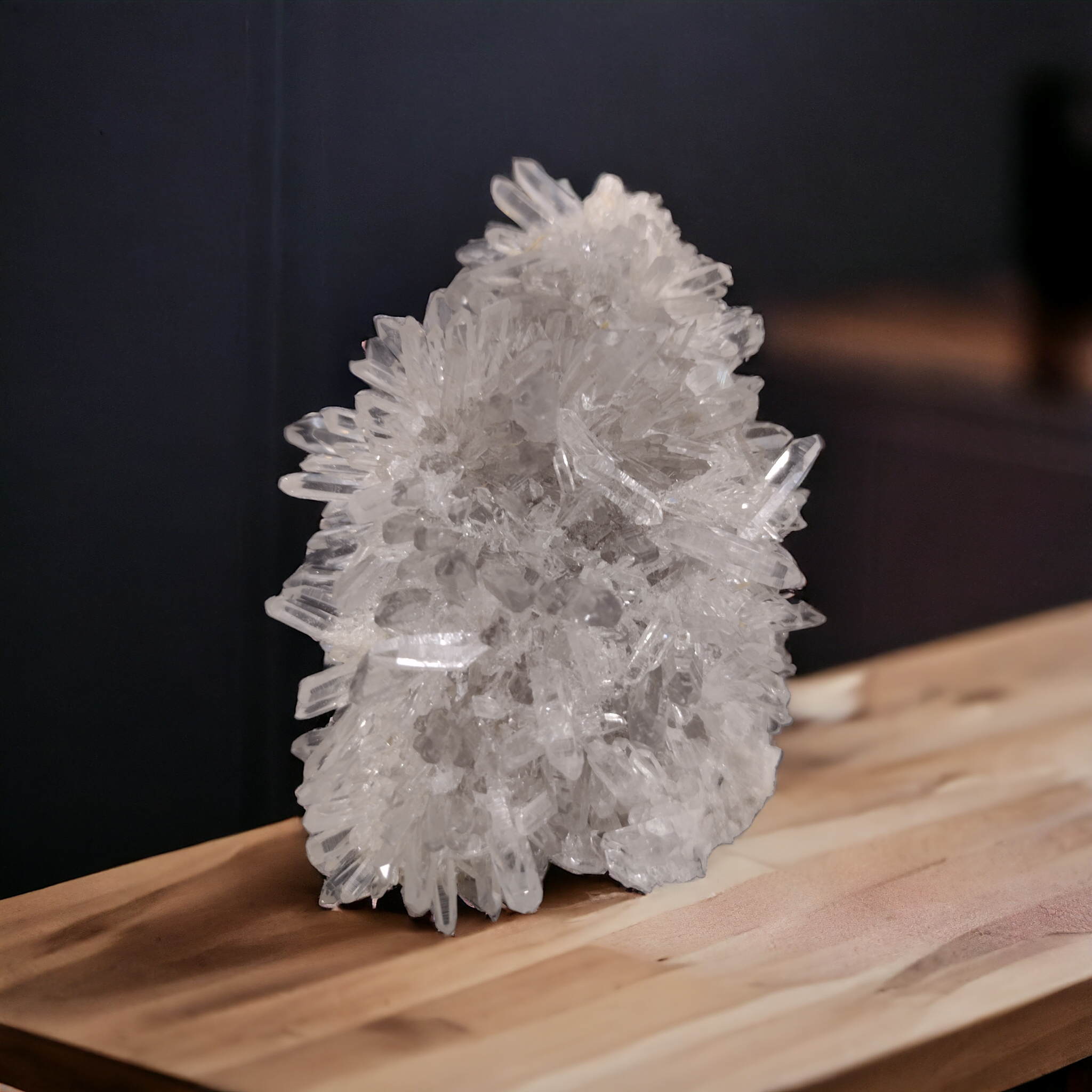 Clear Quartz Flower Specimen N223. ( Free Shipping ) – Nish Crystals ...
