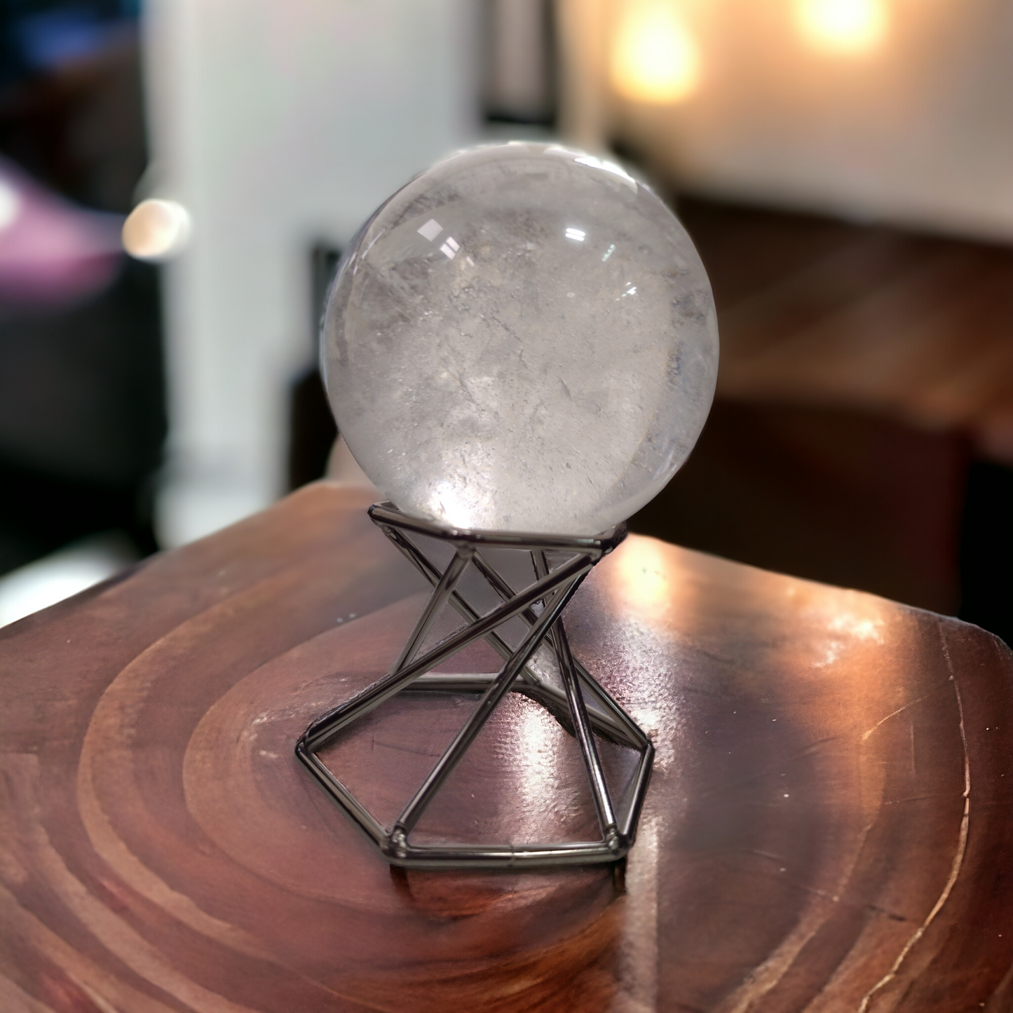 Natural Clear Quartz Crystal ball 50mm N248.( Free Shipping ).( Free Shipping )