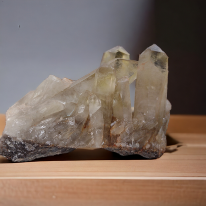 Natural Citrine Point Cluster N97. ( Free Shipping )