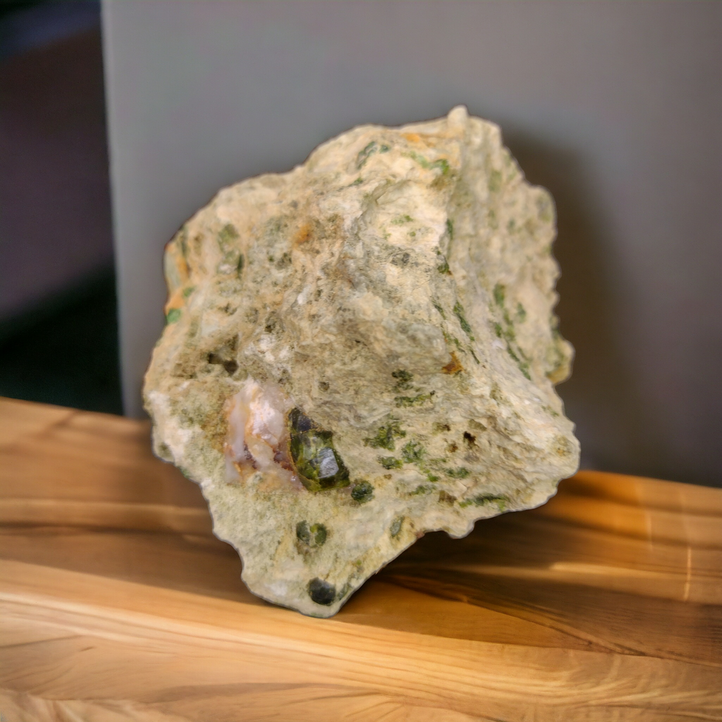 Natural Green Garnet specimen N261. ( Free Shipping )