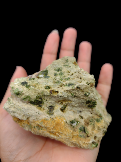 Natural Green Garnet specimen N261. ( Free Shipping )