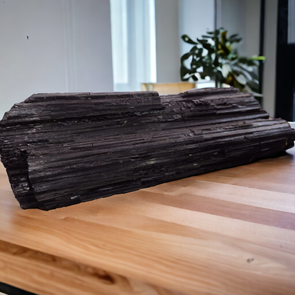 Black Tourmaline Stone N269 . ( Free Shipping )
