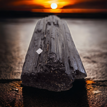 Black Tourmaline Stone N269 . ( Free Shipping )