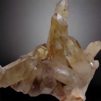 Natural Citrine Cluster N284 ( Free Shipping )