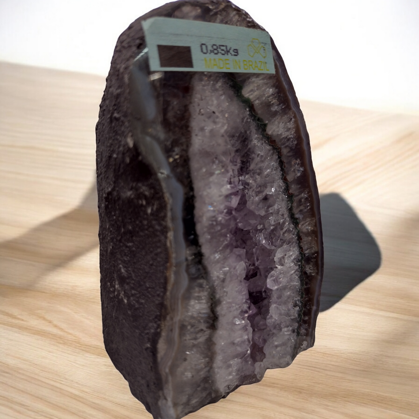 Natural Amethyst Geode from Brazil N342 ( Free Shipping )