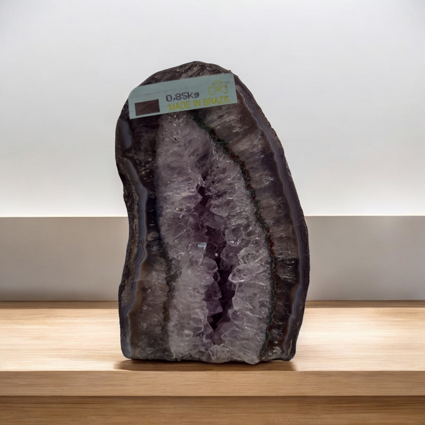 Natural Amethyst Geode from Brazil N342 ( Free Shipping )