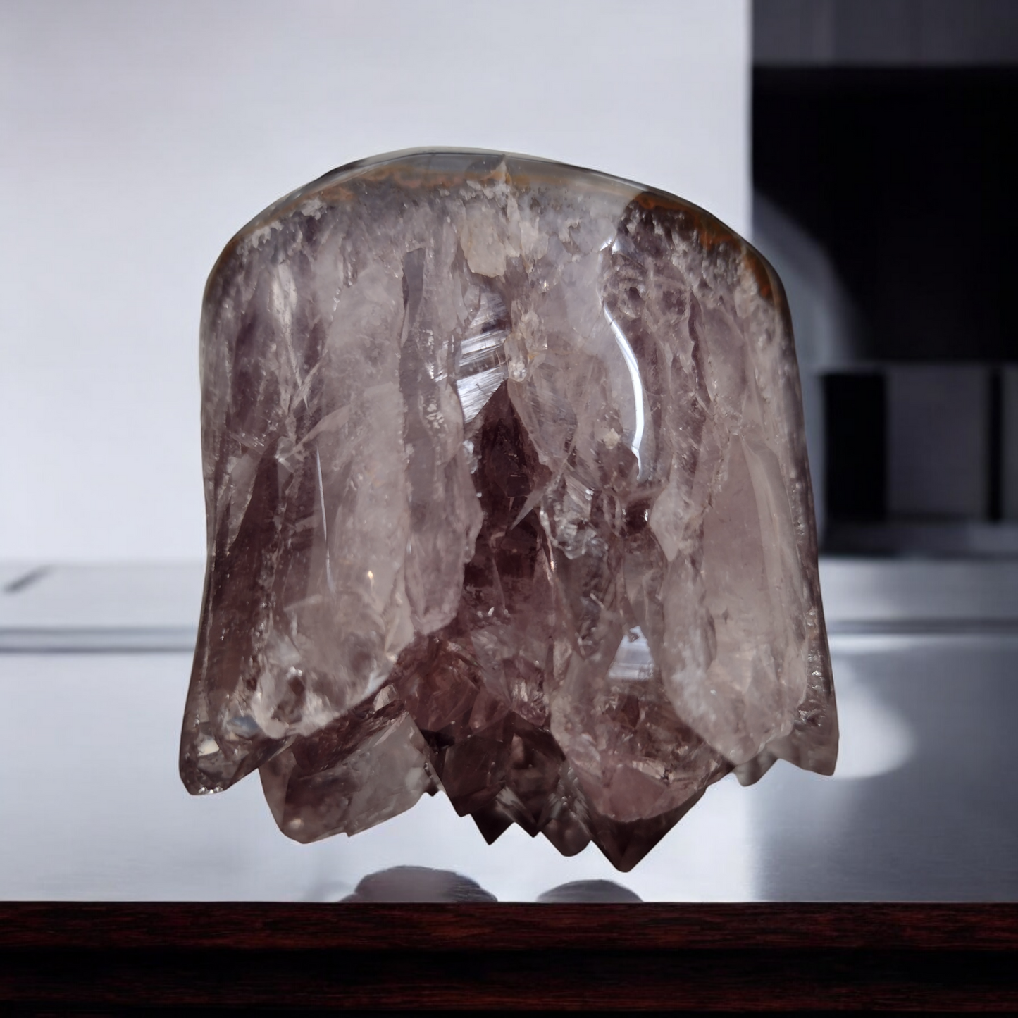 Amethyst Geode Polished  N343 (Free Shipping )