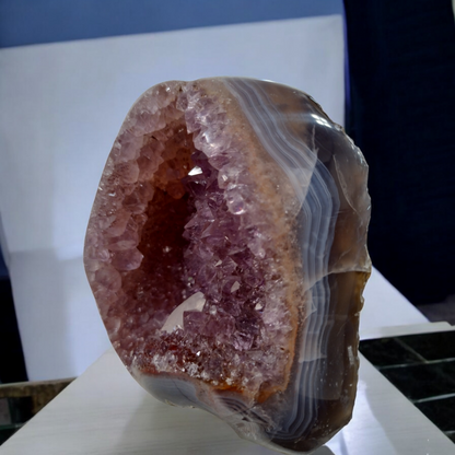Amethyst Geode Polished  N344 (Free Shipping )