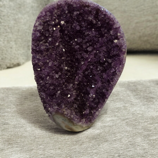 Amethyst Geode Uruguay N365  ( Free Shipping )
