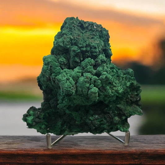 Velvet Malachite Specimen N321 ( Free Shipping )